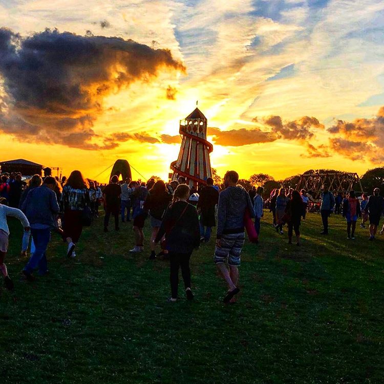 Sunset at The Downs Festival 2019