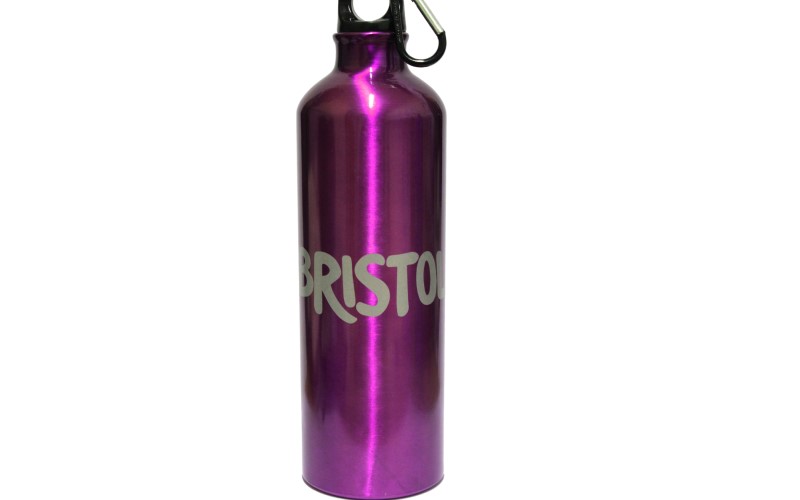 Bristol purple refillable bottle