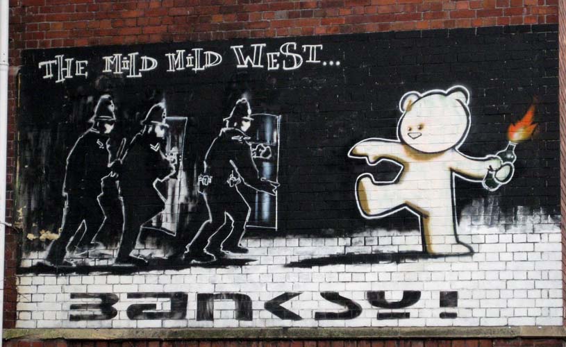 Banksy Mild Mild West